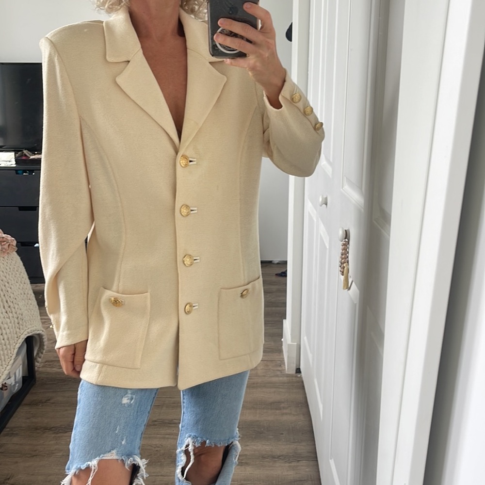 St. John knit blazer